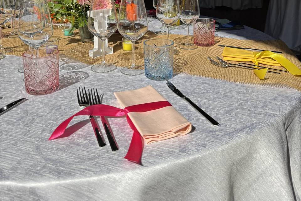 Mise en place colorata 2