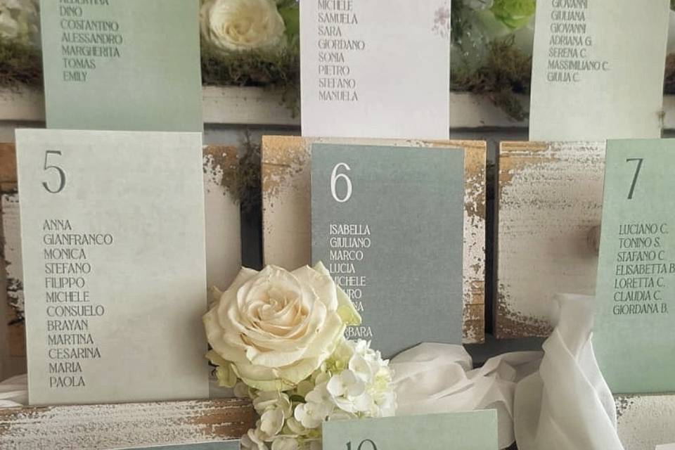 tableau de mariage
