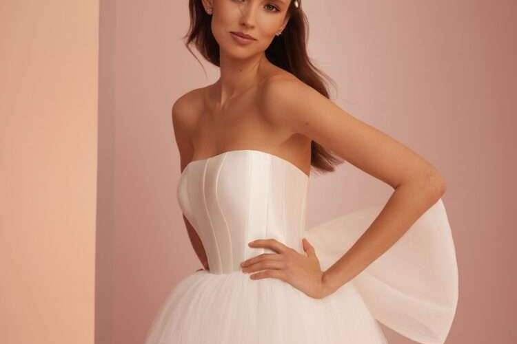 Abito da sposa ballerina