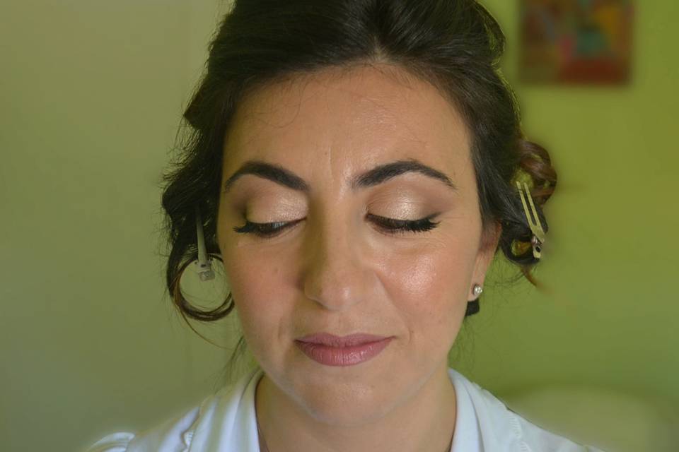 Bride makeup