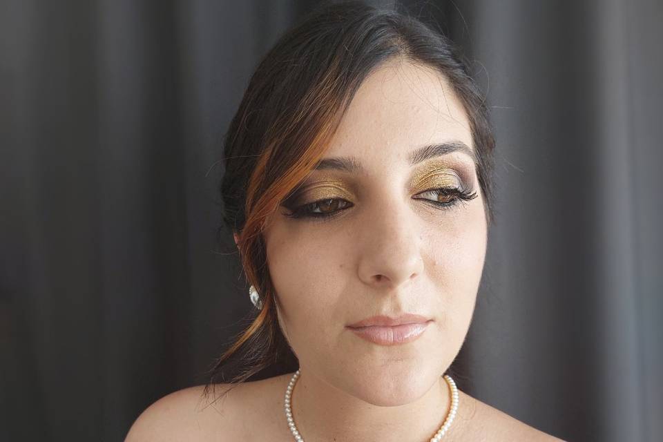 Make up black&gold