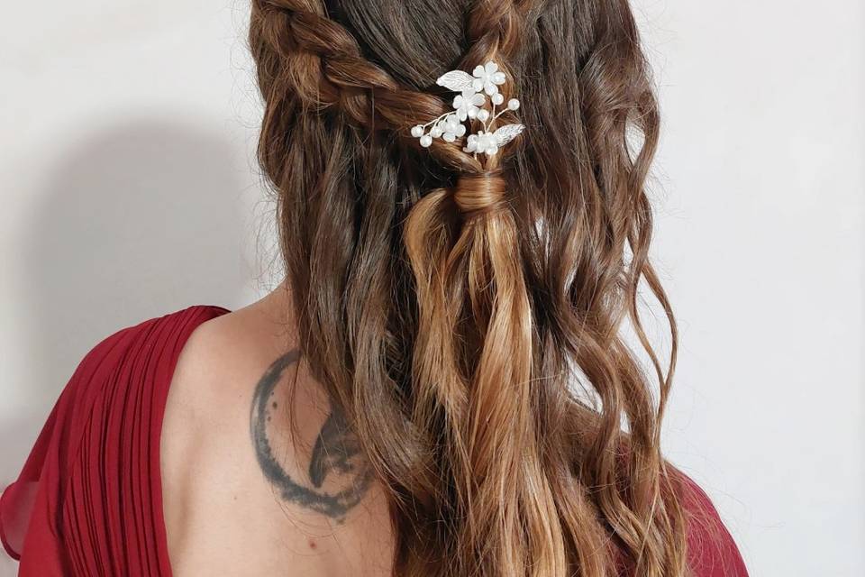 Bridesmaid hair