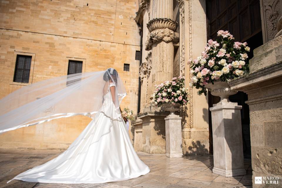 Ingresso sposa Duomo Lecce