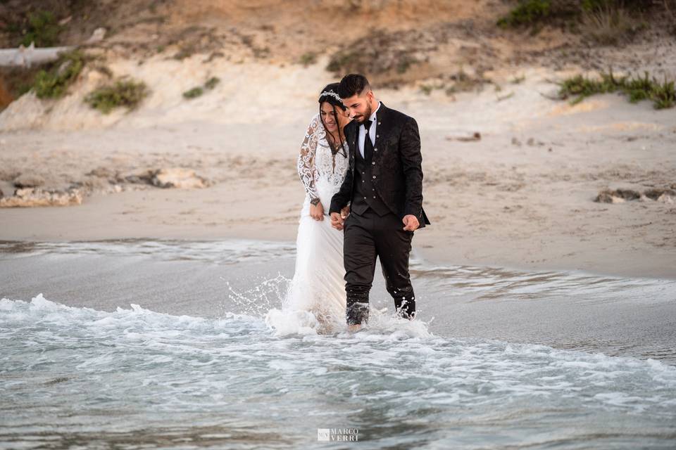 Trash the dress in mare