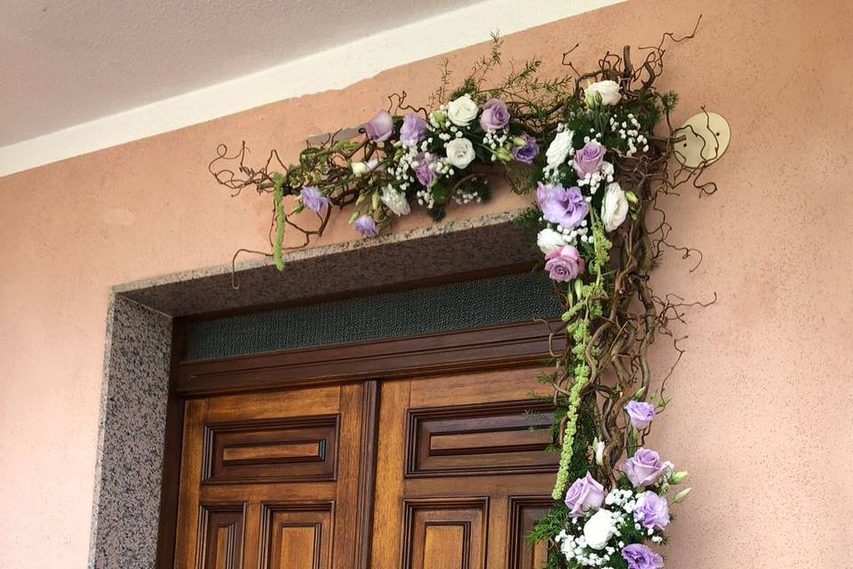 Decorazione casa sposa