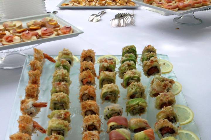 Buffet... con sushi