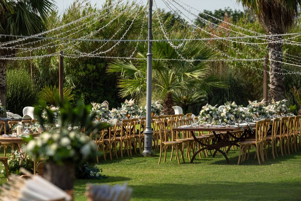 Garden wedding