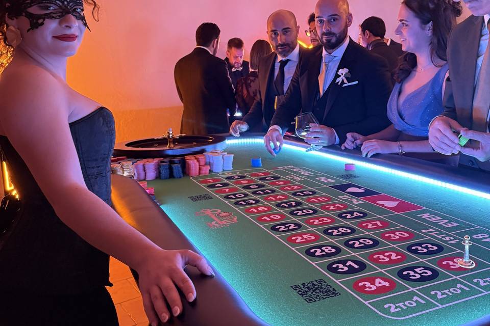 Animazione casino matrimonio