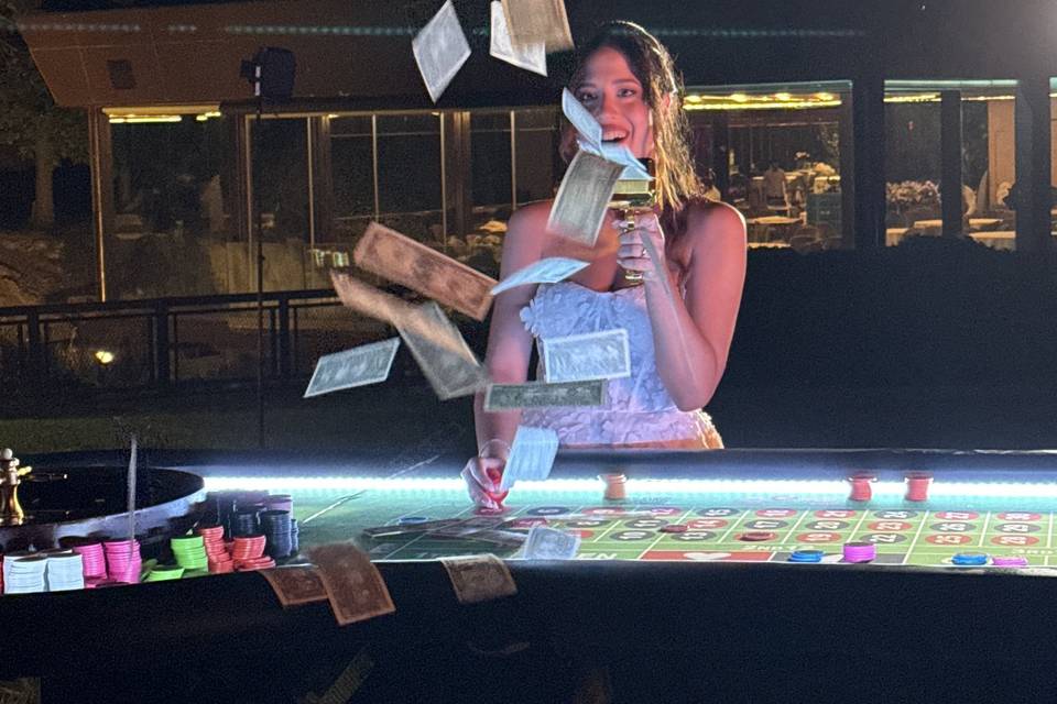 Animazione matrimonio casino