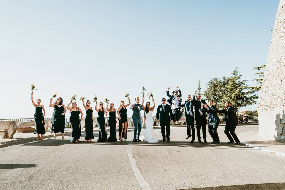 Bridesmaids&groomsmen