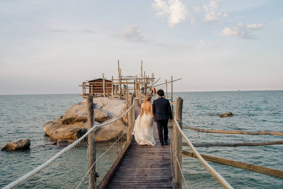 Love on the trabocchi