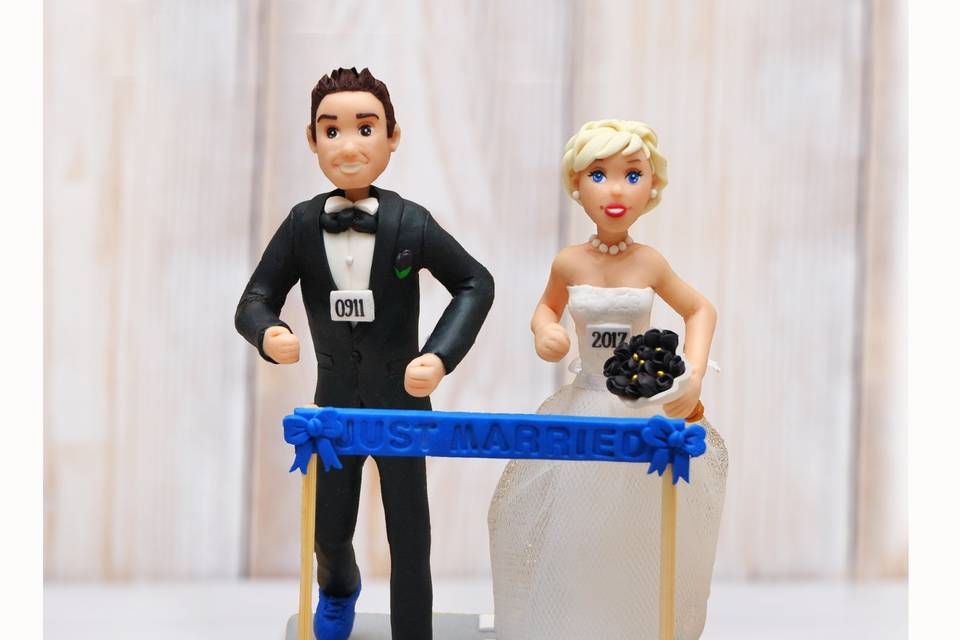 Cake topper corridori