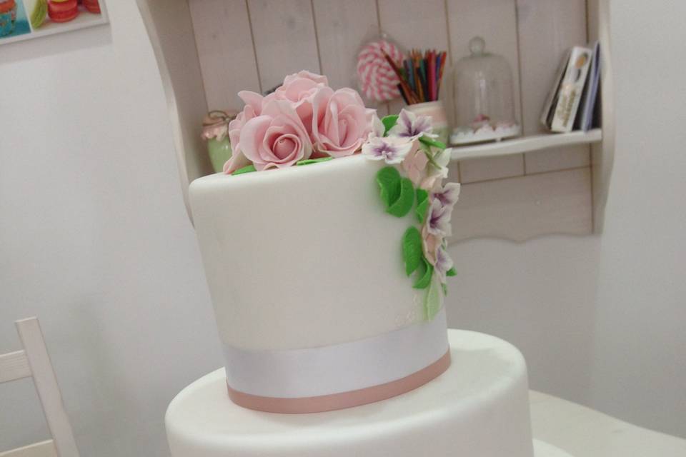 Torta rose elegante