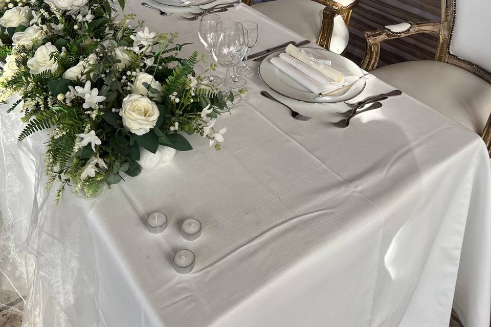 Mise en Place degli sposi