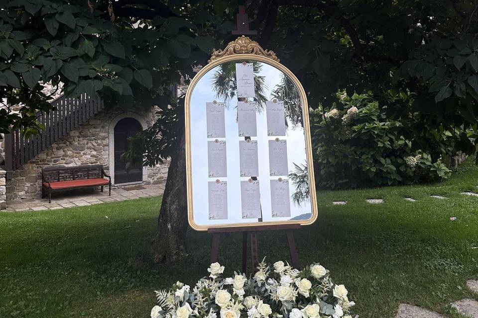 Wedding tableau de mariage