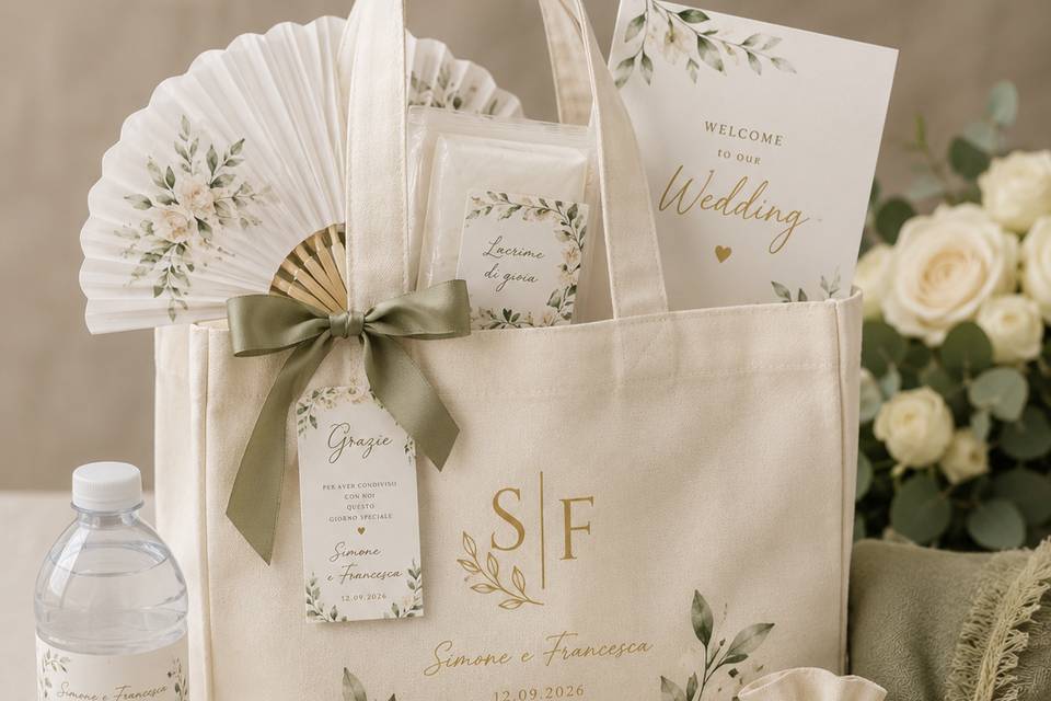 Wedding bag accessories