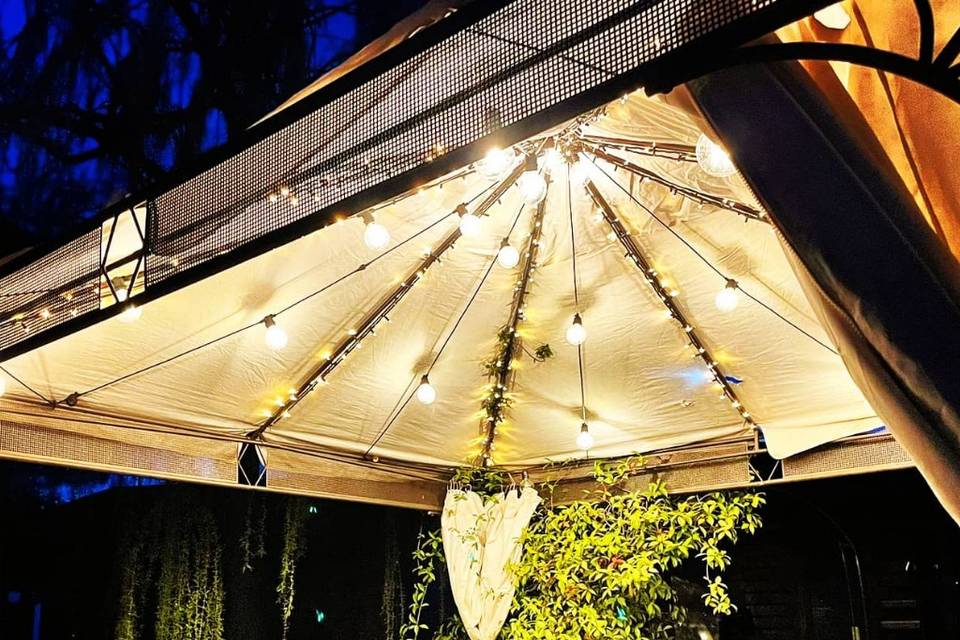 Gazebo illuminato