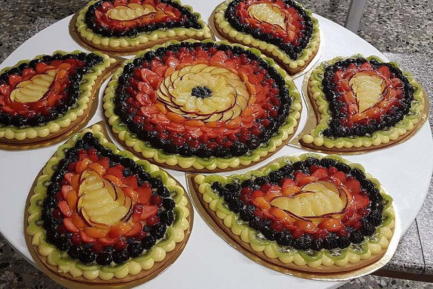 Crostata di frutta moderna