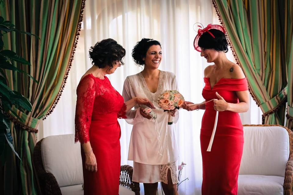 Bellezza e preparazione sposa