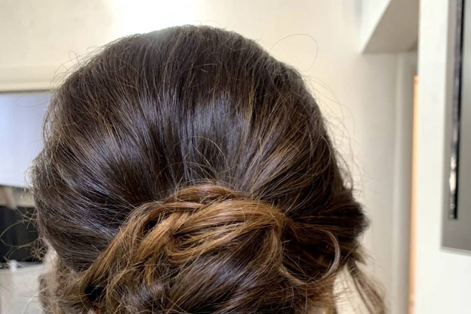 Chignon morbido onde