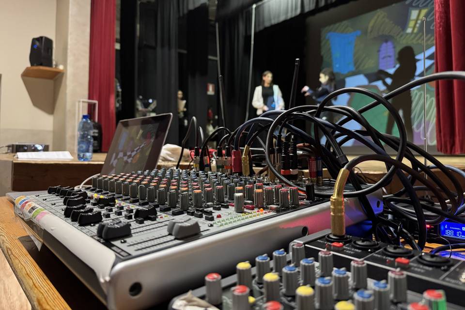 Service audio a teatro