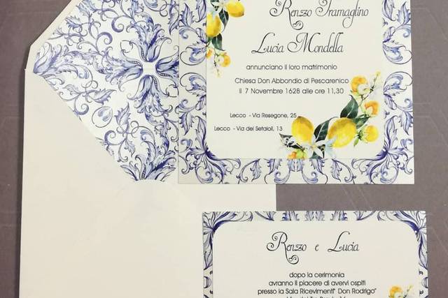 Buste da lettera personalizzate per il matrimonio - Matrimoni Livorno
