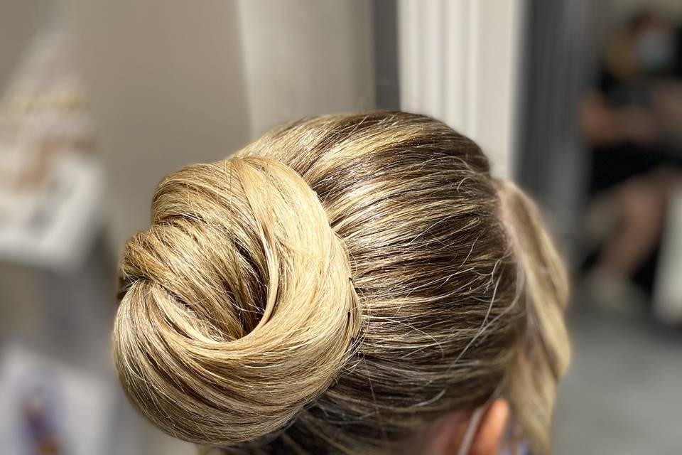 Chignon alto