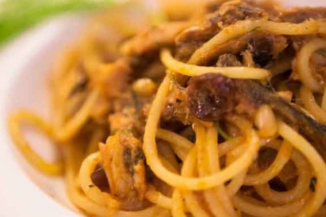 Linguine con le sarde