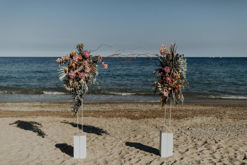 Cerimonia in spiaggia