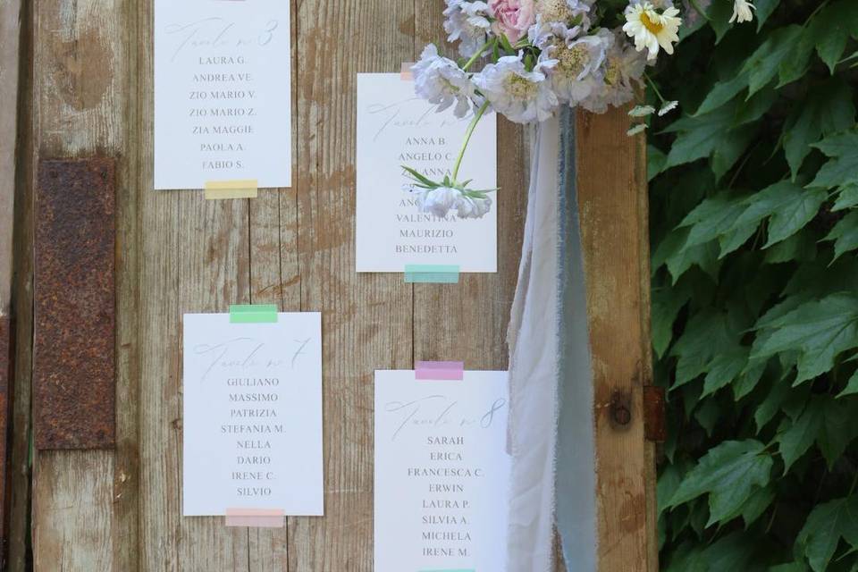 Tableau de mariage