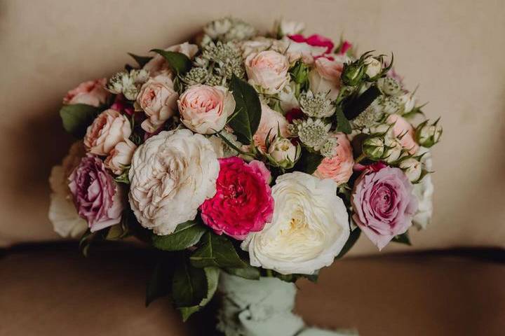 Bouquet di rose antiche