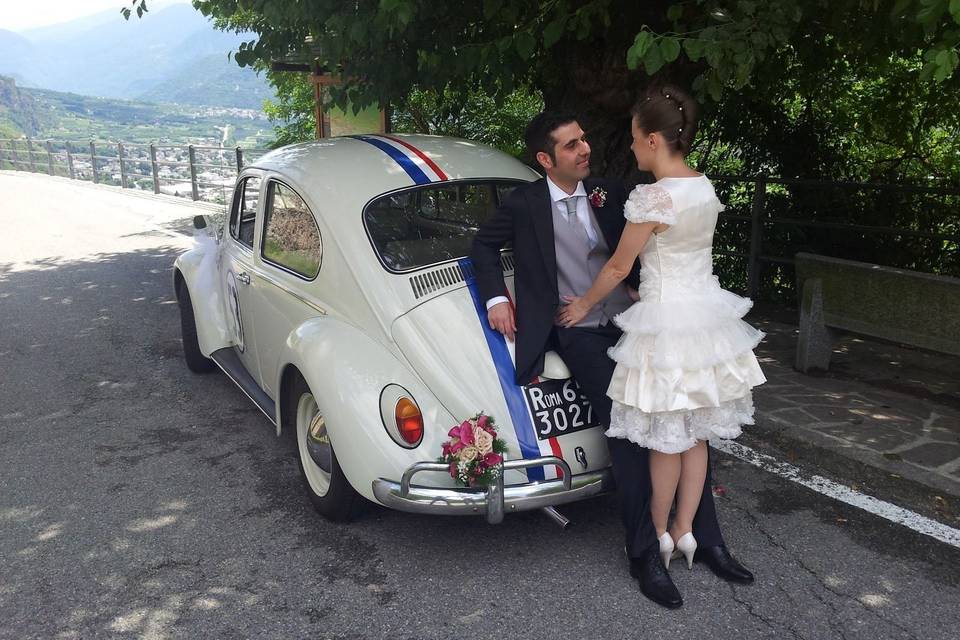 Maggiolino herbie matrimonio