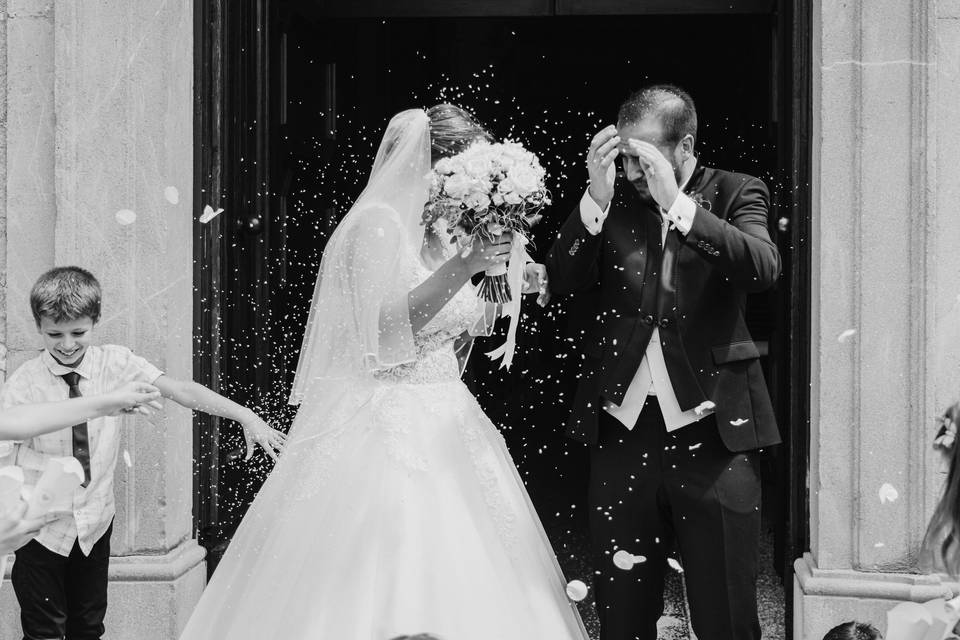 Rito del riso al matrimonio