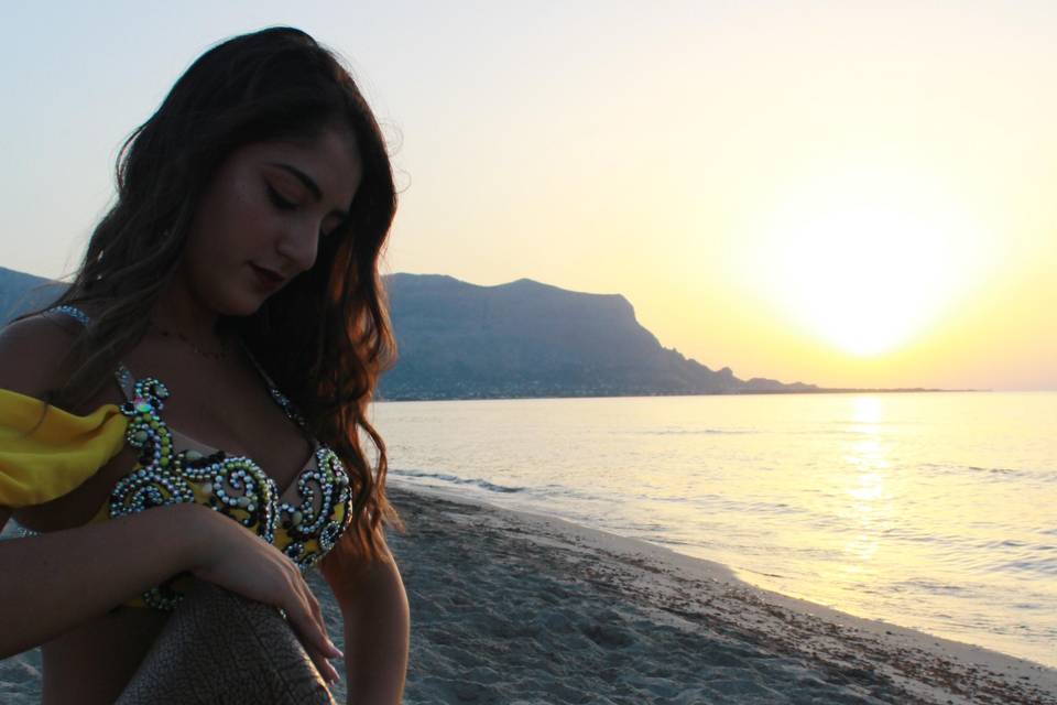 Bellydancer with Darbuka