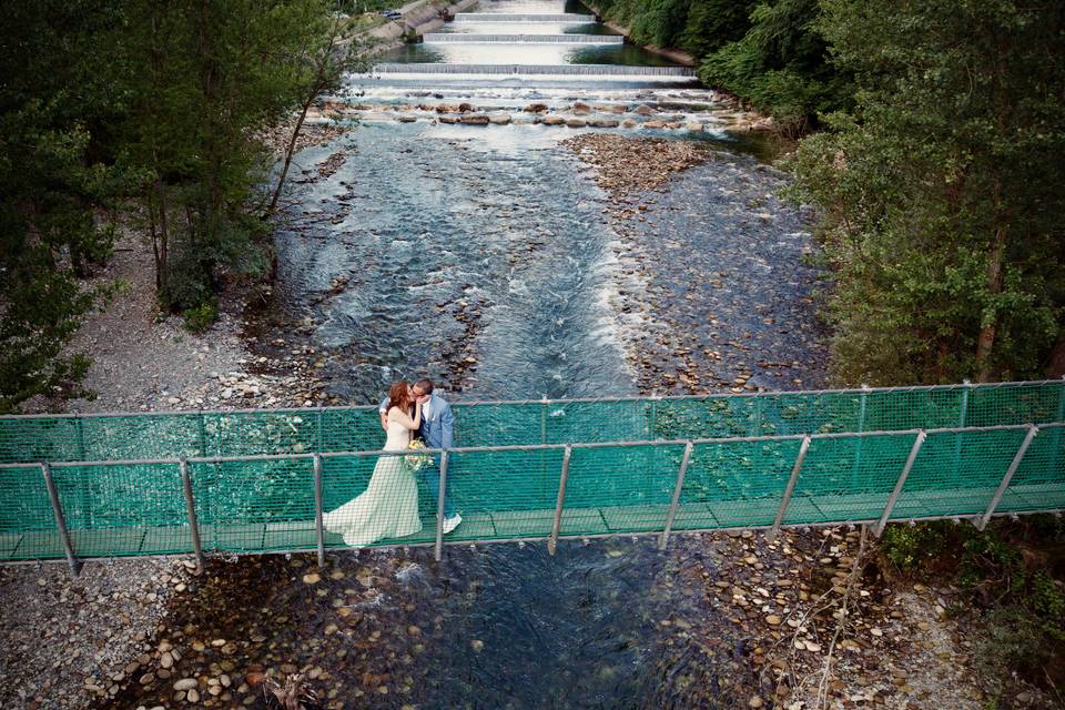 Sul ponte tibetano