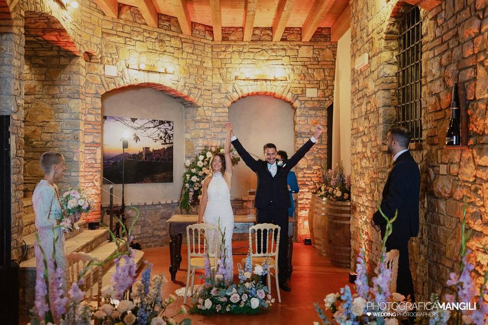 Cerimonia in cantina