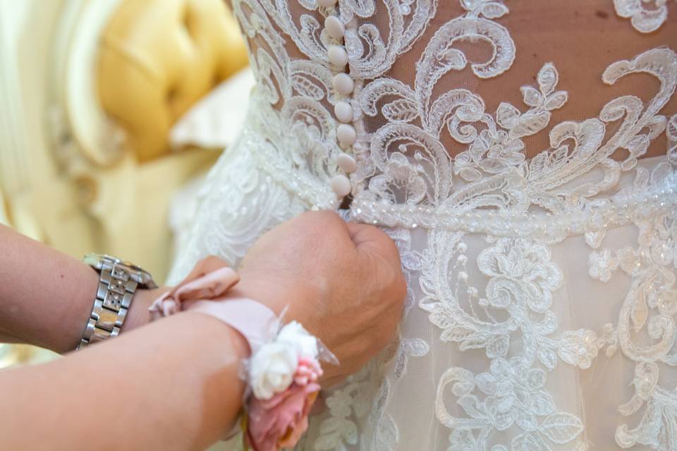 Preparazione sposa