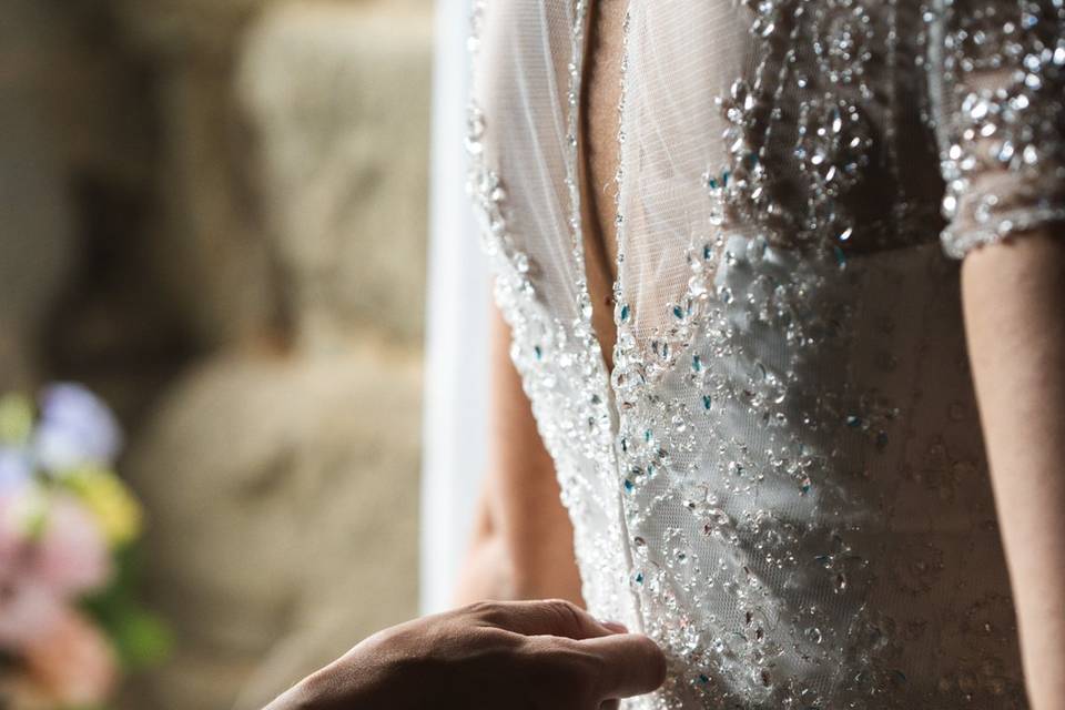 Vestizione sposa