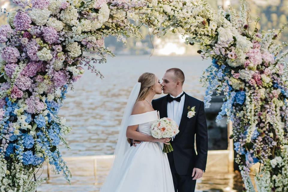 Wedding in lake Como