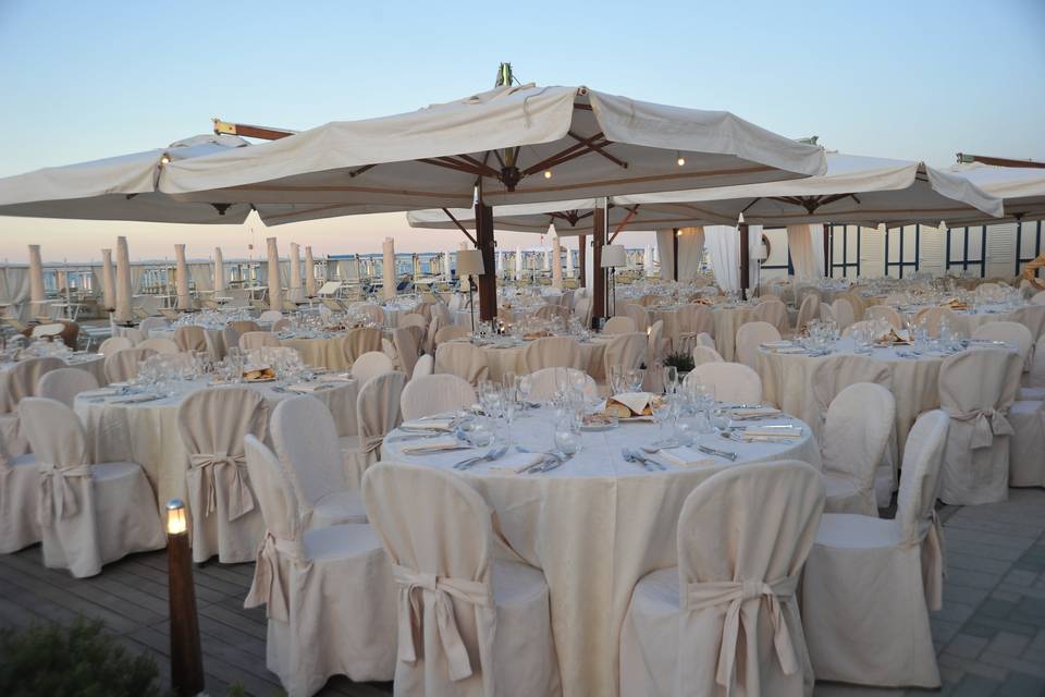 Cena sul mare Rimini