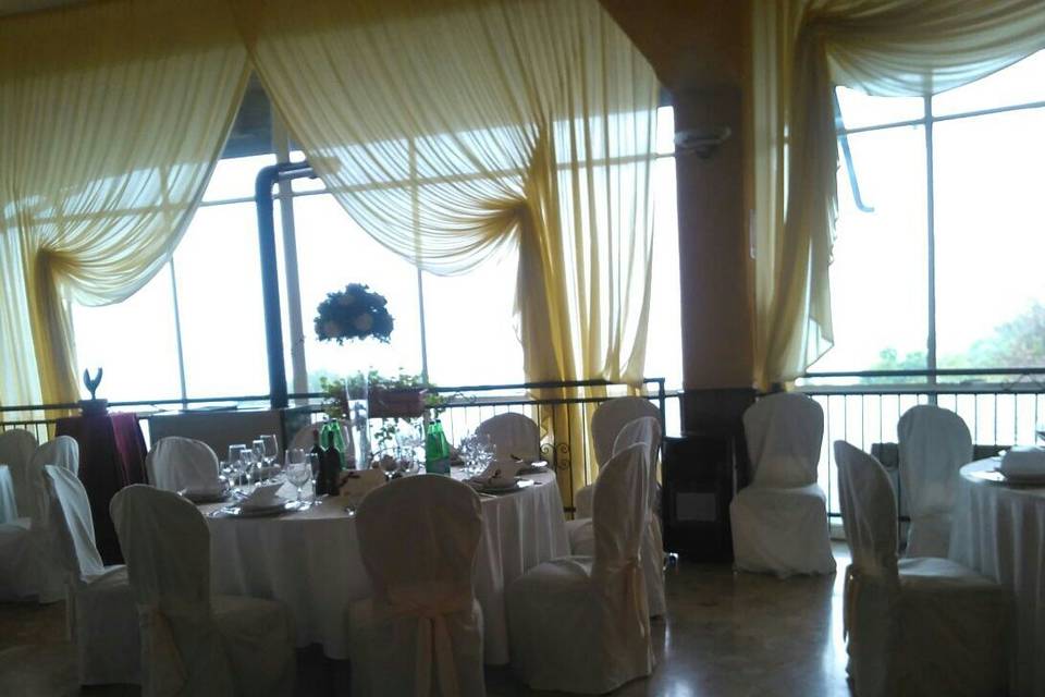 Allestimento stile elegant