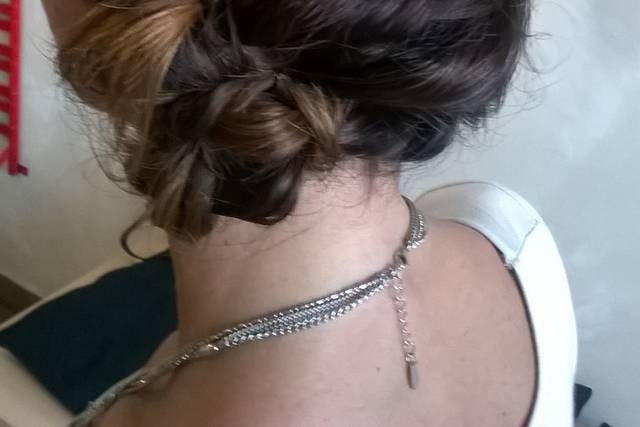 Treccia raccolta
