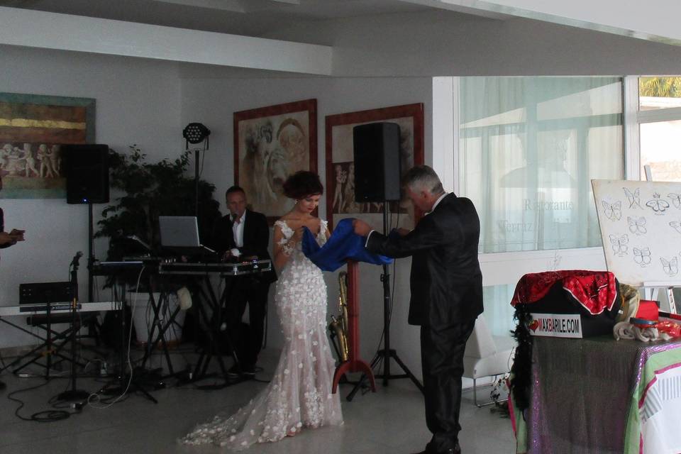 Magia con la sposa