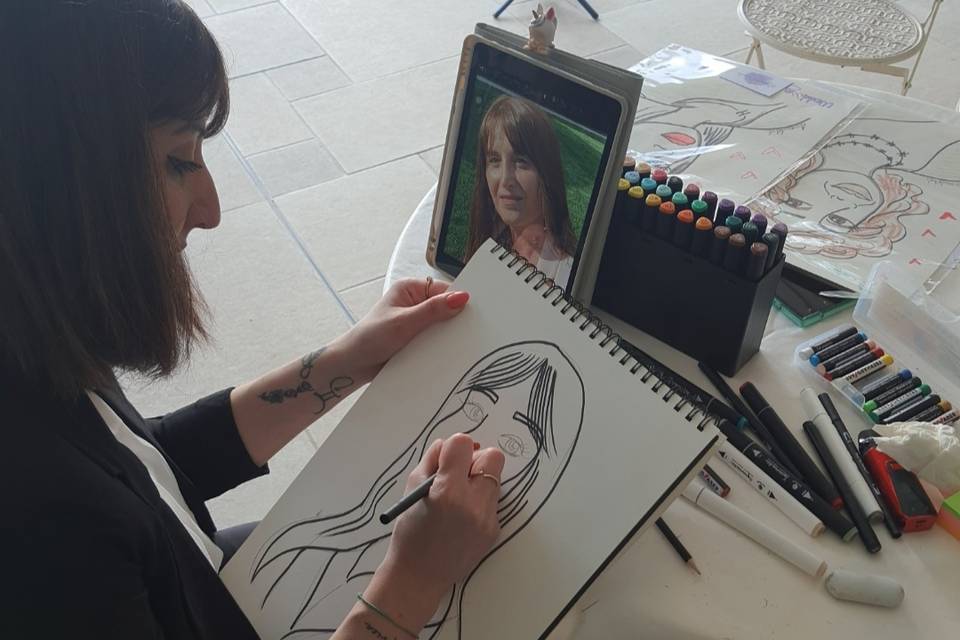 Caricature live