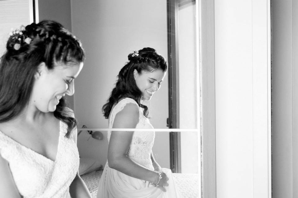 Preparazione sposa