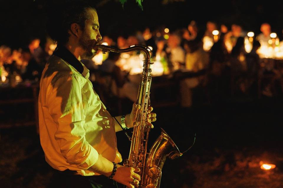 Sax live per party