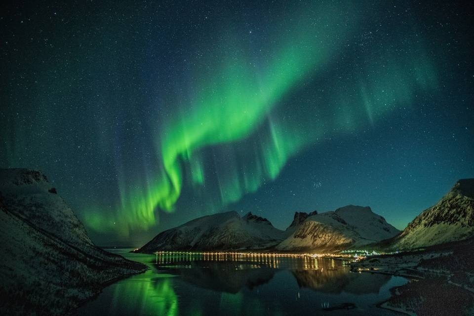 La magia dell'aurora boreale