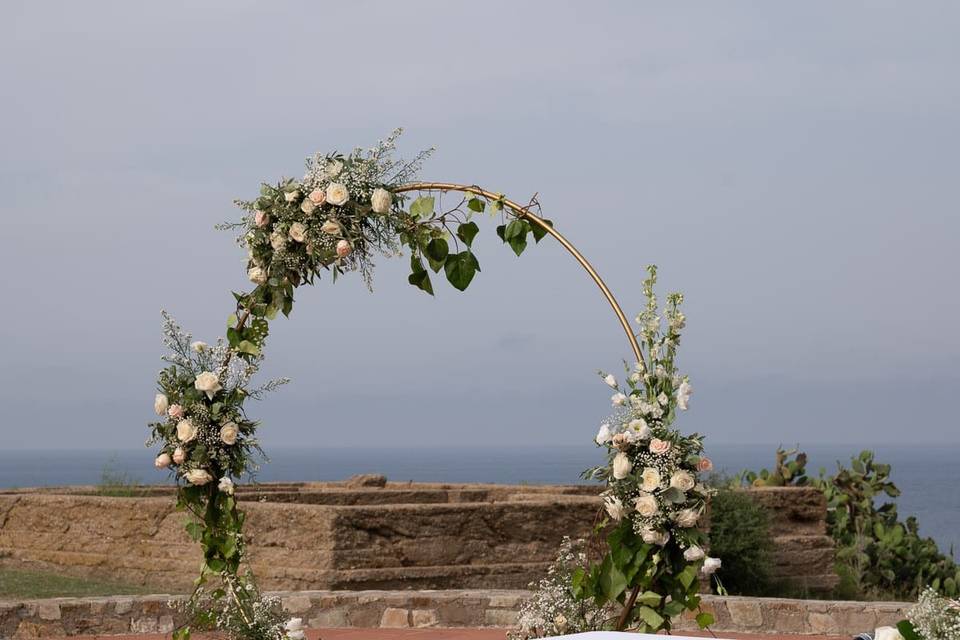 Arco di rose