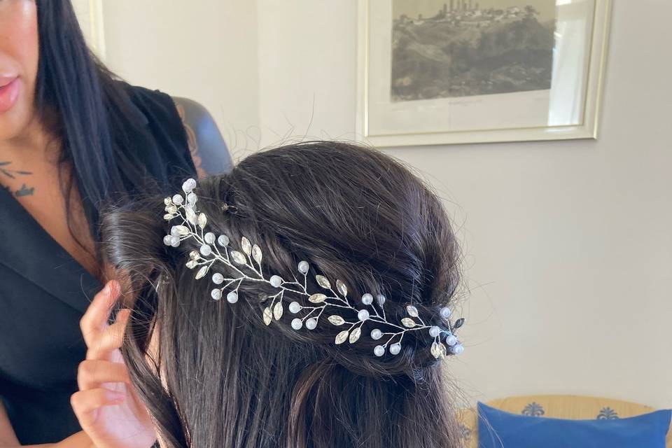 Pettinatura sposa