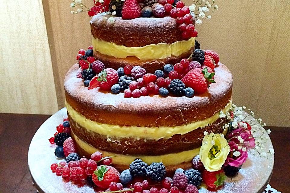 Naked cake